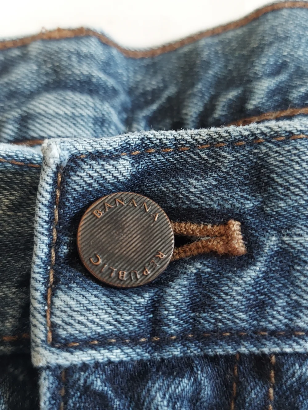 Men's Banana Republic Straight Leg Denim Jeans 38x32